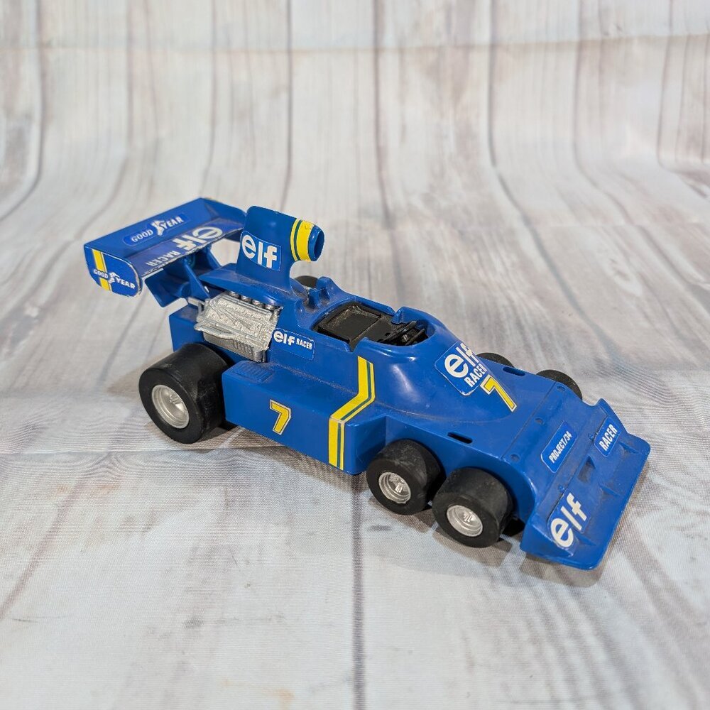 Elf Blue Formula Toy Car